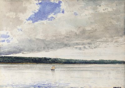 Pequeño balandro, 1880 de Winslow Homer