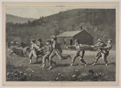 Snap-the-Whip, 1873 de Winslow Homer