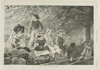 Flores de primavera de Winslow Homer
