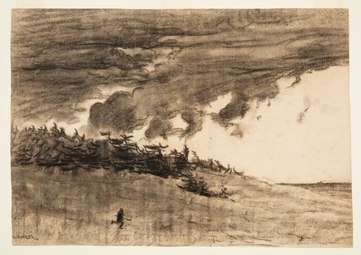 Tormenta llegando de Winslow Homer