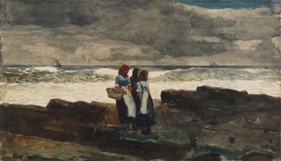 Sol y nubes de Winslow Homer