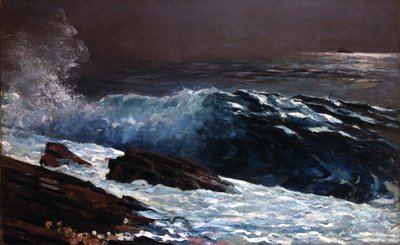 Luz solar en la costa de Winslow Homer