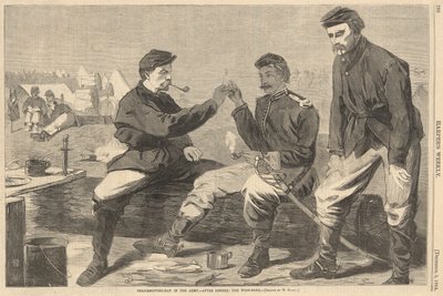 Día de Acción de Gracias en el Ejército de Winslow Homer