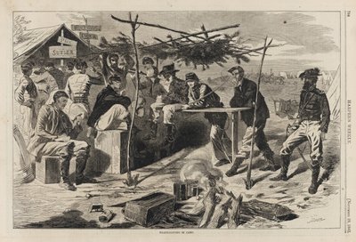 Acción de Gracias en el Campamento, publicado por Harper