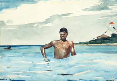 El bañista, 1899 de Winslow Homer