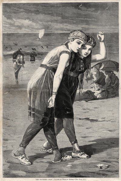 Los Bañistas, 1873 de Winslow Homer