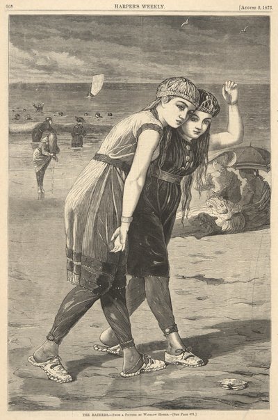 Las bañistas, de Harper de Winslow Homer