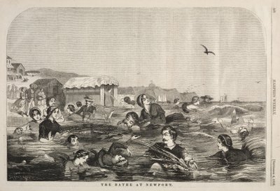 Los baños de Newport de Winslow Homer