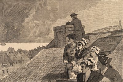 The Battle of Bunker Hill--Watching the Fight from Cobb