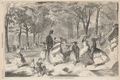 El Boston Common, de Harper de Winslow Homer