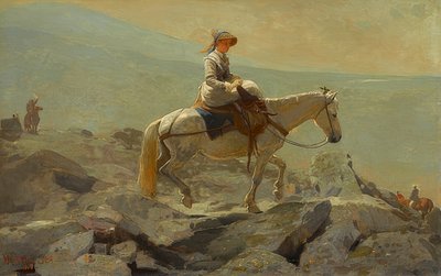 El sendero de las bridas, Montañas Blancas de Winslow Homer