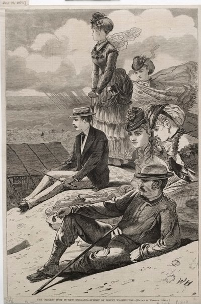 El lugar más fresco de Nueva Inglaterra: la cima del monte Washington de Winslow Homer