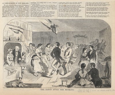 La danza después del descascarillado, de Harper de Winslow Homer