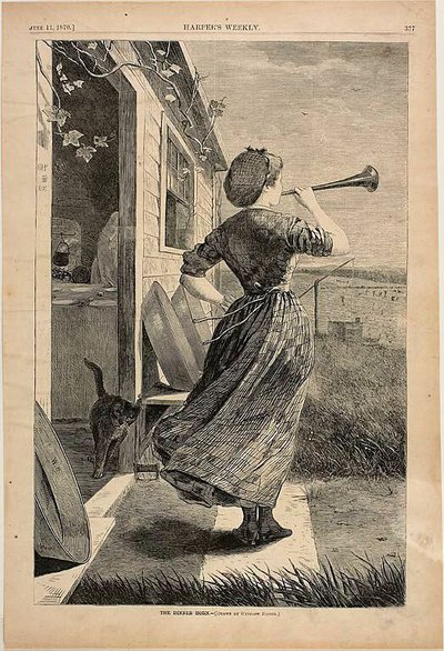 El cuerno de la cena de Winslow Homer