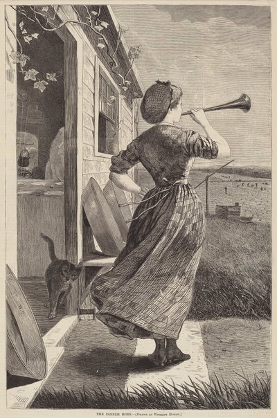 El cuerno de la cena de Winslow Homer