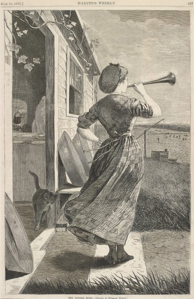 El Cuerno de la Cena, 11 de junio de Winslow Homer