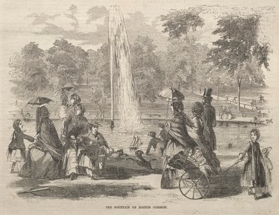 Fuente del Boston Common de Winslow Homer