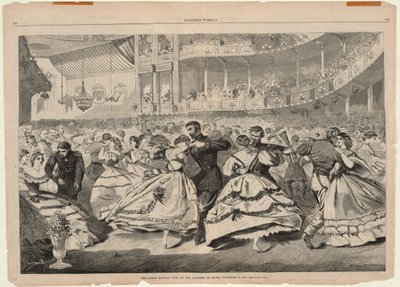 El Gran Baile Ruso en la Academia de Música, 5 de noviembre de 1863, de Harper de Winslow Homer