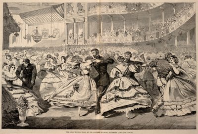 El Gran Baile Ruso en la Academia de Música, 5 de noviembre de 1863, de Harper