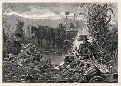 Los últimos días de la cosecha, 1873 de Winslow Homer