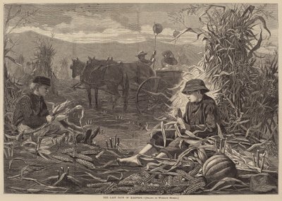 Los últimos días de la cosecha, publicado 1873 de Winslow Homer
