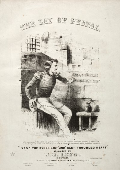El Laico de Pestal - Portada de la partitura de Winslow Homer