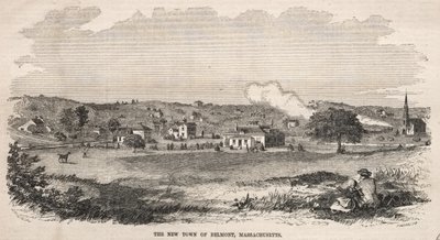 La nueva ciudad de Belmont, Massachusetts de Winslow Homer