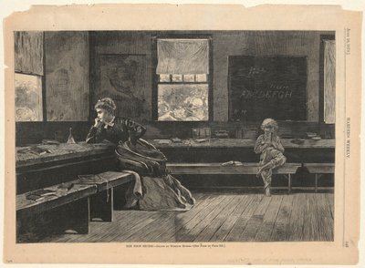 El recreo del mediodía, de Harper de Winslow Homer