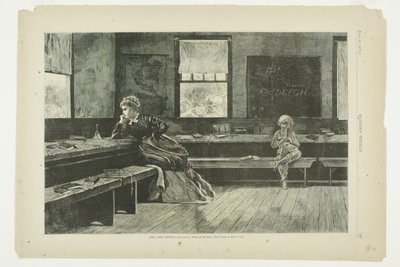 El recreo del mediodía de Winslow Homer