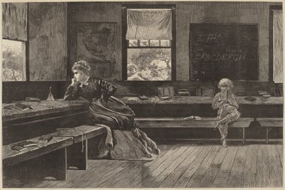 El recreo del mediodía de Winslow Homer
