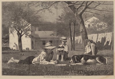El Almuerzo, publicado 1873 de Winslow Homer