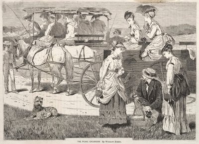 La Excursión de Picnic, 1869 de Winslow Homer