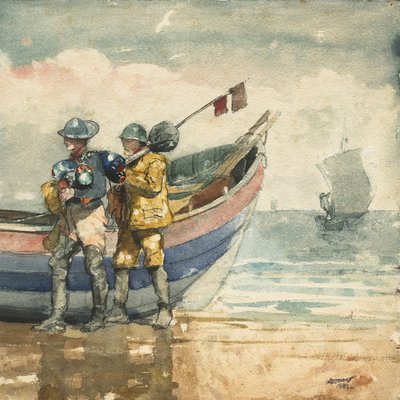 El Regreso, Tynemouth de Winslow Homer