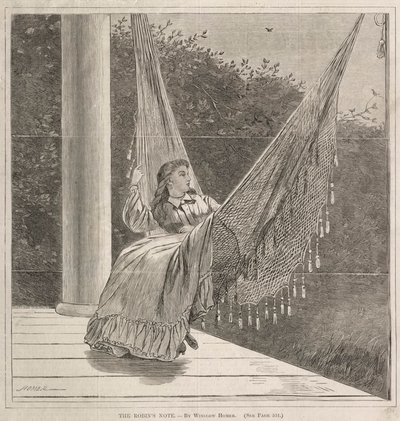 La nota del petirrojo de Winslow Homer