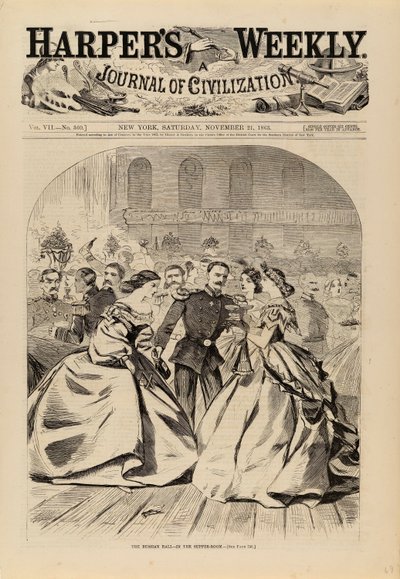 The Russian Ball--In the Supper Room, de Harper