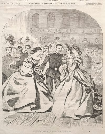El baile ruso - En el comedor de Winslow Homer