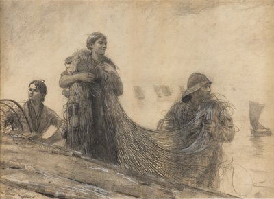 La red del salmón de Winslow Homer