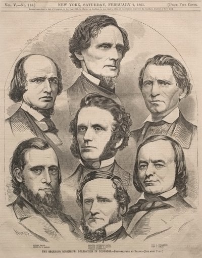 La delegación secesionista de Mississippi en el Congreso de Winslow Homer