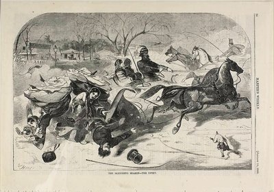 La temporada de trineos-el disgusto de Winslow Homer