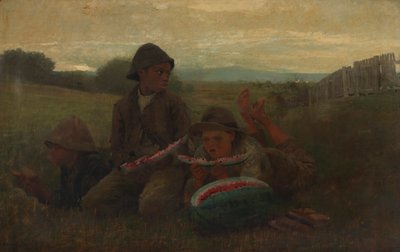 Los chicos de la sandía de Winslow Homer