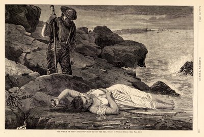 The Wreck on the "Atlantic"--Cast up by the Sea, de Harper