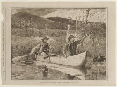 Trampas en los Adirondacks de Winslow Homer