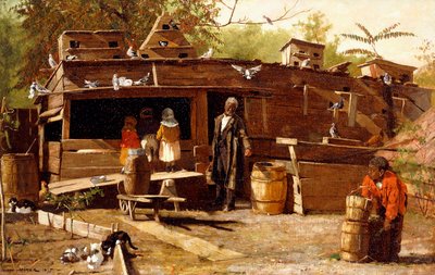 Tío Ned en casa, 1875 de Winslow Homer