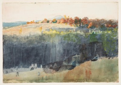 Valle y ladera de Winslow Homer