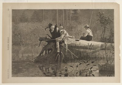Esperando una picada de Winslow Homer
