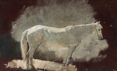 Yegua blanca, c. 1868 de Winslow Homer