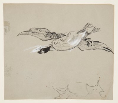 Ganso salvaje en vuelo de Winslow Homer