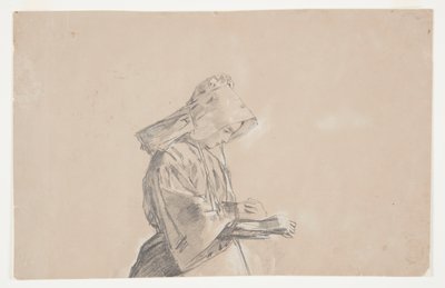 Mujer con Sombrero de Sol de Winslow Homer