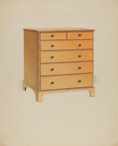 Cómoda Shaker, 1937 de Winslow Rich