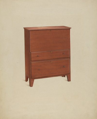Cómoda Shaker, 1937 de Winslow Rich